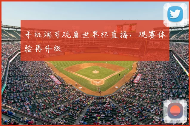 手机端可观看世界杯直播，观赛体验再升级